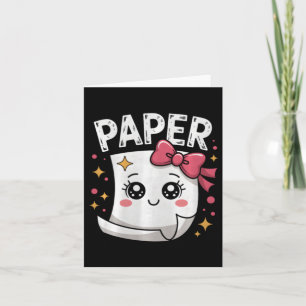 Halloween Paper Scissors Rock Paper Card