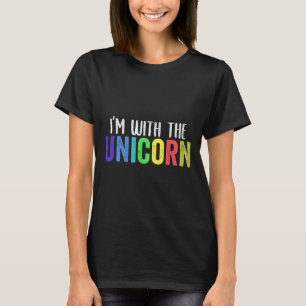 Halloween Parent Daughter Adult Costume I'm With T T-Shirt