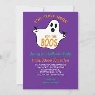 Halloween Party Adults Invitation