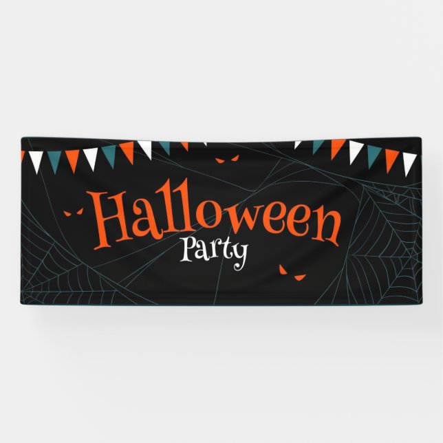Halloween Party Banner (Horizontal)