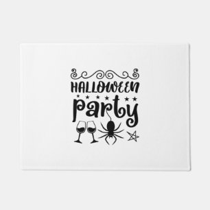 Halloween Party Birthday Doormat