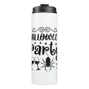 Halloween Party Birthday Thermal Tumbler