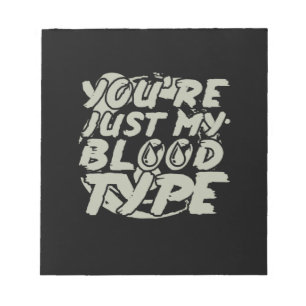 Halloween Party Blood Notepad