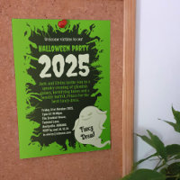 Halloween Party Bright Green Rats Creepy Crawlies
