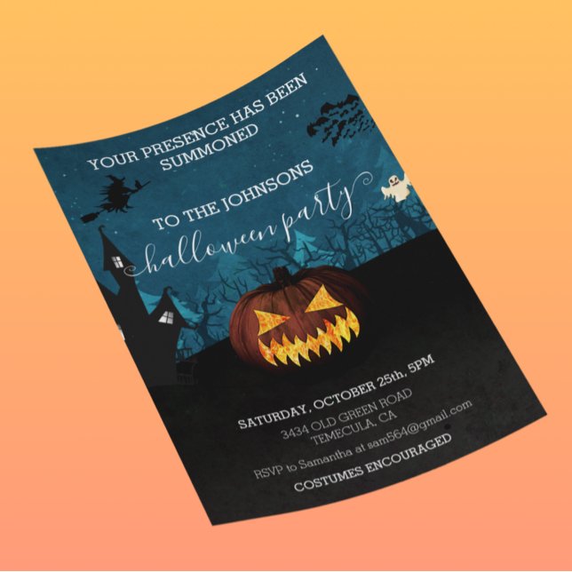 Halloween Party Budget Pumpkin  (Creator Uploaded)