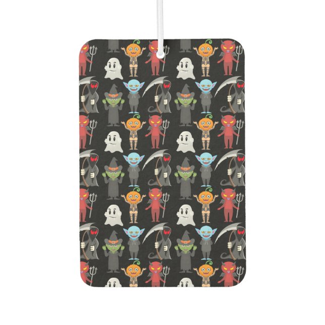 Halloween Party Car Freshener (Front)