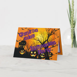 Halloween Party Card