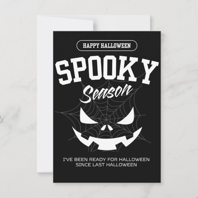 Halloween Party cards (Front)