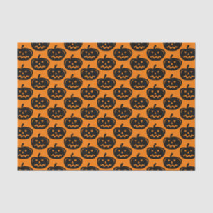 Halloween party carved pumpkin head gift filler tissue paper