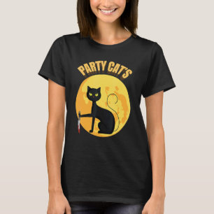 Halloween Party Cat's For Men Women T-Shirt