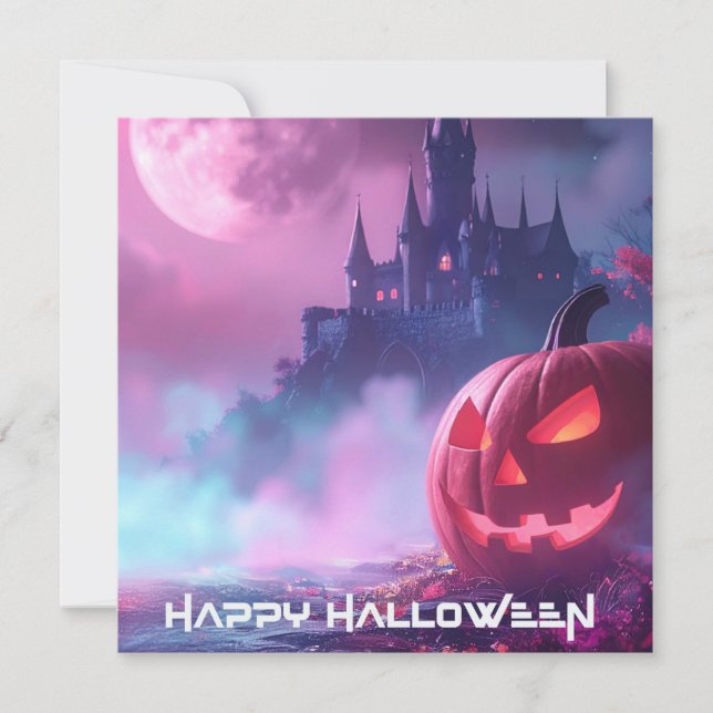 HALLOWEEN PARTY Celebration Invitation (Front)