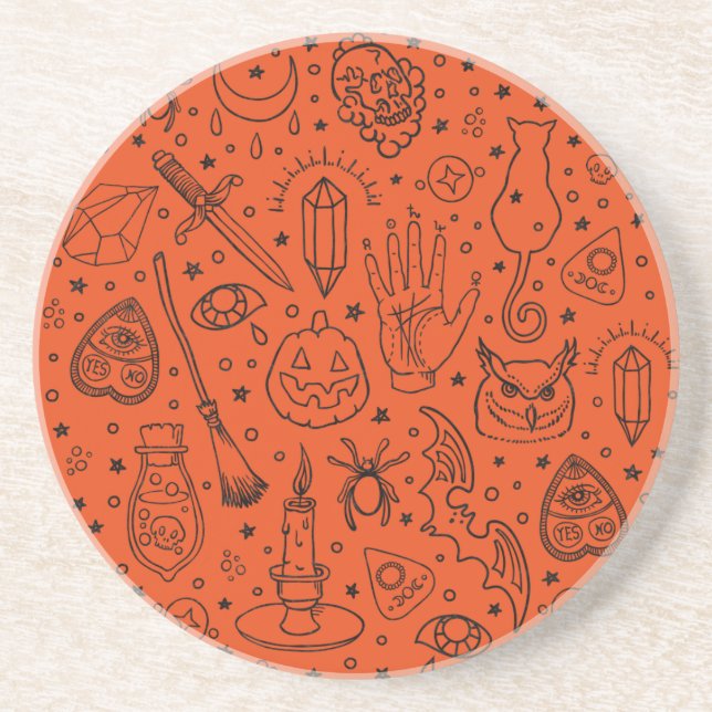 Halloween Party Coaster (Front)