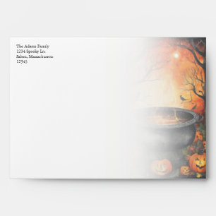 Halloween Party Coordinating  Envelope
