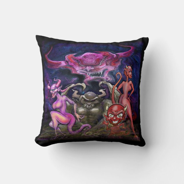 Halloween Party Cushion (Front)