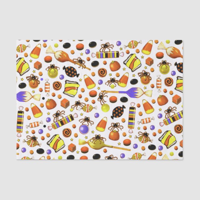 Halloween Party Decor Tissue Paper (Front)