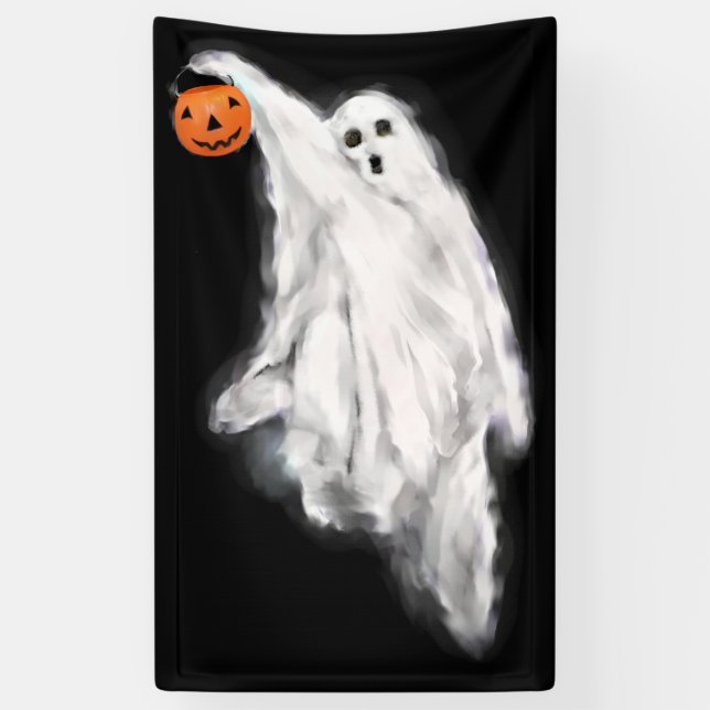 Halloween Party Decoration Banner (Vertical)