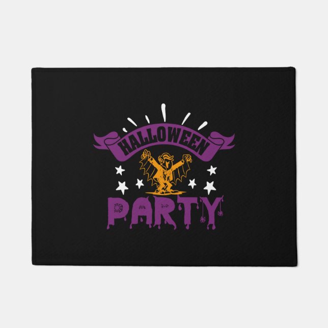 Halloween Party                                    Doormat (Front)