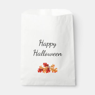 Halloween Party Elegant Fall Foliage      Favour Bags