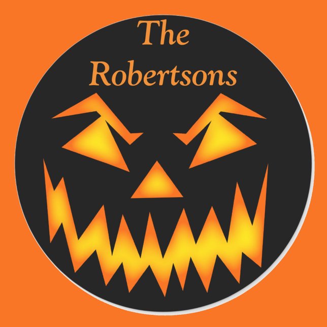 Halloween Party Favour Bag Scary Sticker Label (Creator Uploaded)