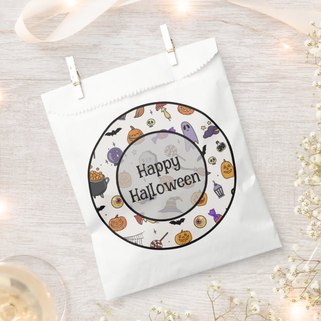 Halloween Party Favour Bags (Clipped)