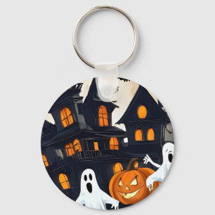 Halloween party favour key ring