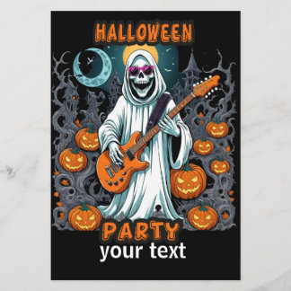 halloween party flyer