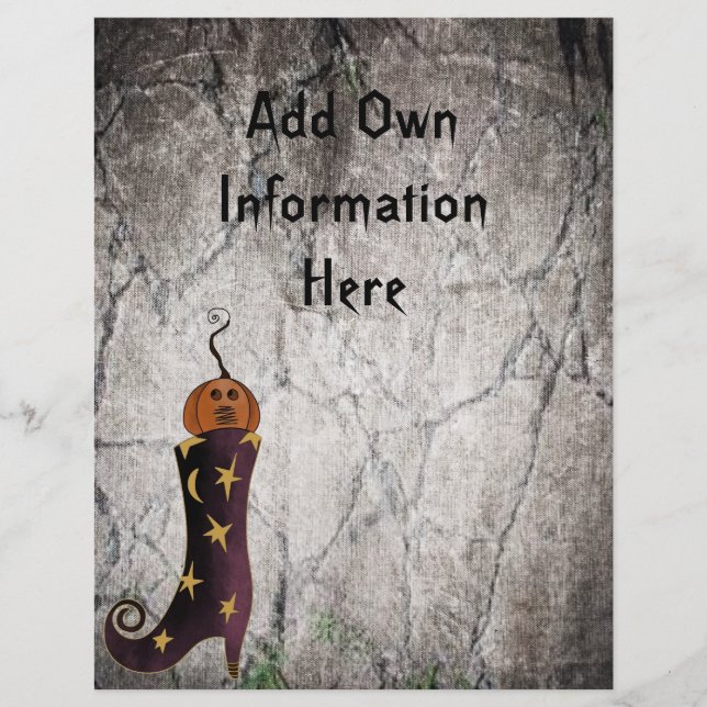 Halloween Party Flyer (Front)