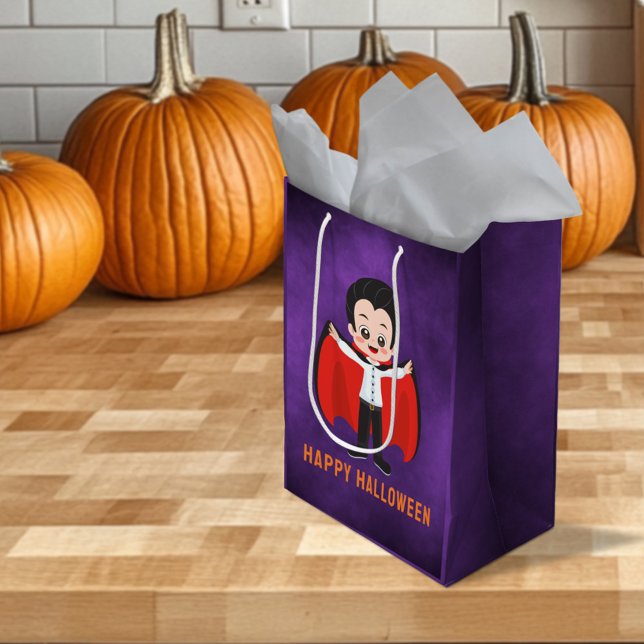 Halloween Party for Kids Vampire Medium Gift Bag (Creator Uploaded)
