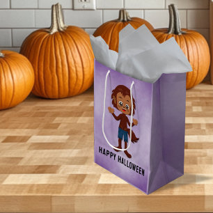 Halloween Party for Kids Werewolf Medium Gift Bag