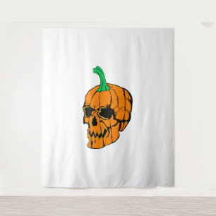 Halloween Party Funny Halloween Pumpkin Tapestry