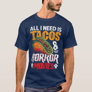 Halloween Party Gift For A Horror Movie Andaco Fan T-Shirt