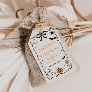 Halloween Party Gift Tags