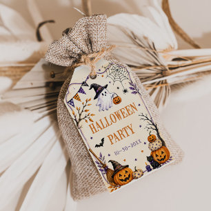 Halloween Party Gift Tags