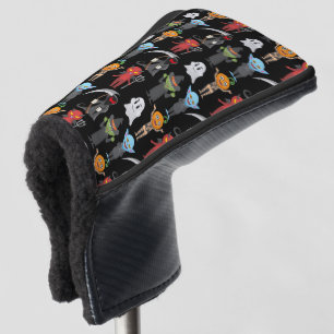 Halloween Party Golf Club Cover