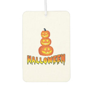 Halloween Party, Halloween Pumpkins Car Air Freshener