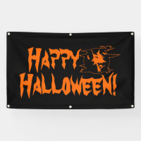 Halloween party indoor and outdoor decor banners