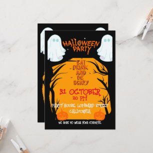 Halloween Party Invitation