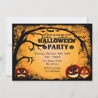 Halloween Party Invitation
