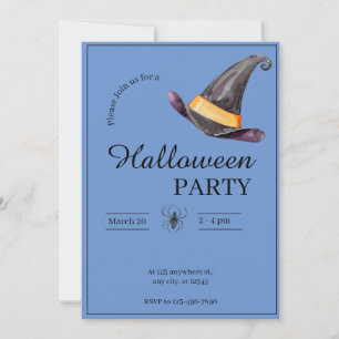 Halloween Party  Invitation