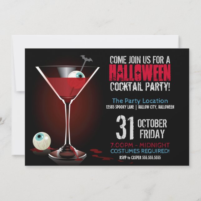 Halloween Party Invitation (Front)