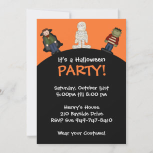 Halloween Party Invitation
