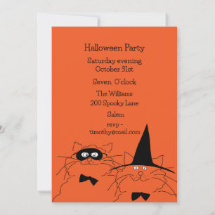 Halloween Party Invitation