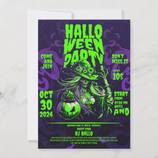 Halloween Party Invitation