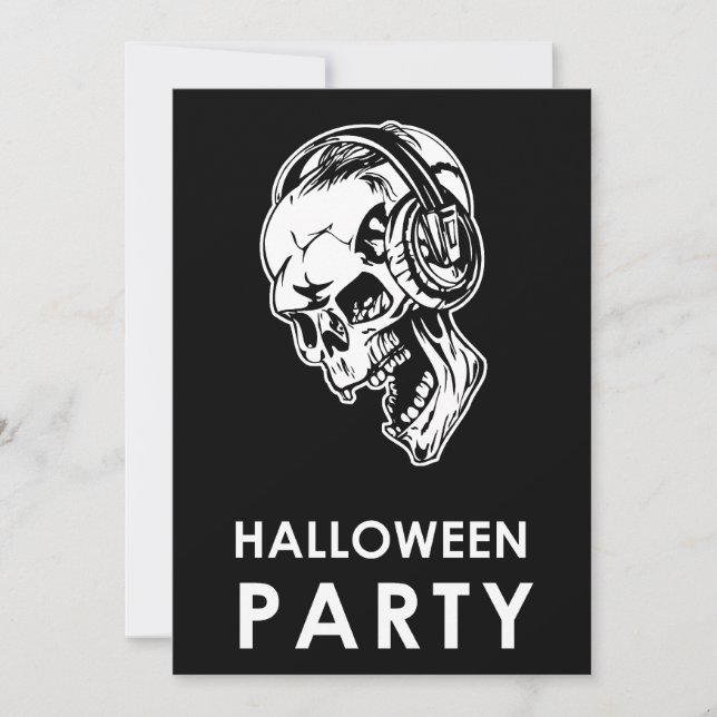 Halloween Party Invitation (Front)