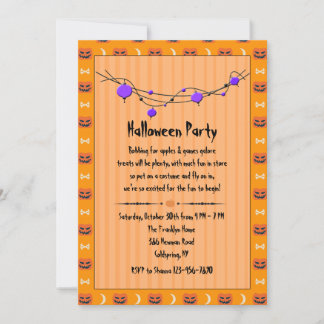Halloween Party Invitation