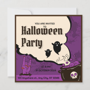 Halloween Party Invitation