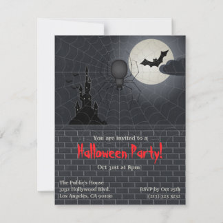 Halloween Party Invitation