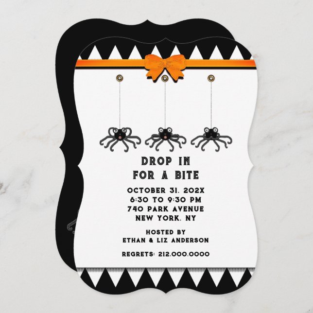 Halloween Party Invitation (Front/Back)