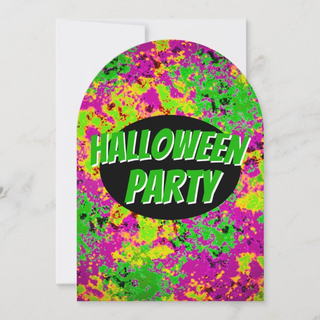Halloween Party Invitation (Front)