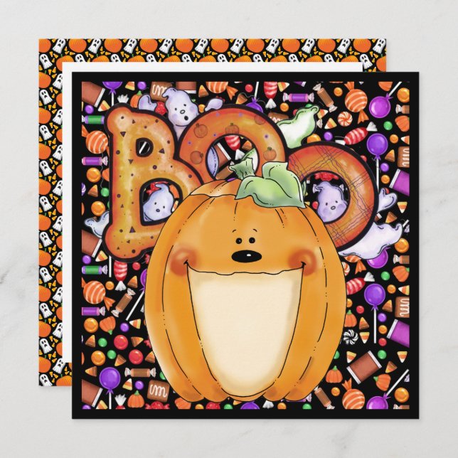 Halloween Party Invitation (Front/Back)